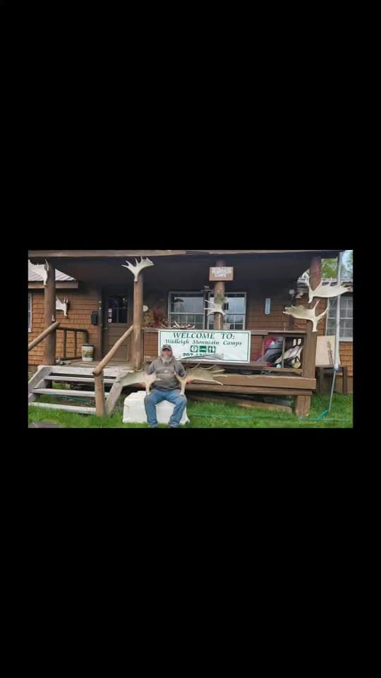 Bob Kays welcoming guests at camp