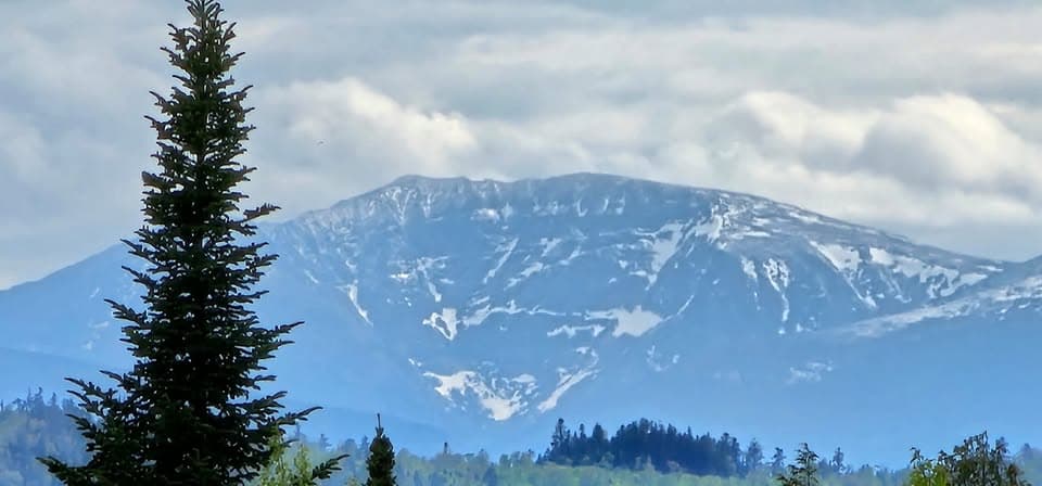 Mountain vista from the ridgeline